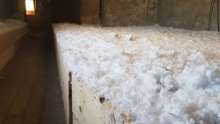 Laine de verre combles perdus, Chambéry Société d'Isolation Projetée