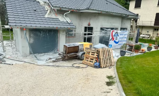 ravalement de murs extérieur