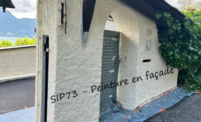 peinture mur extérieur