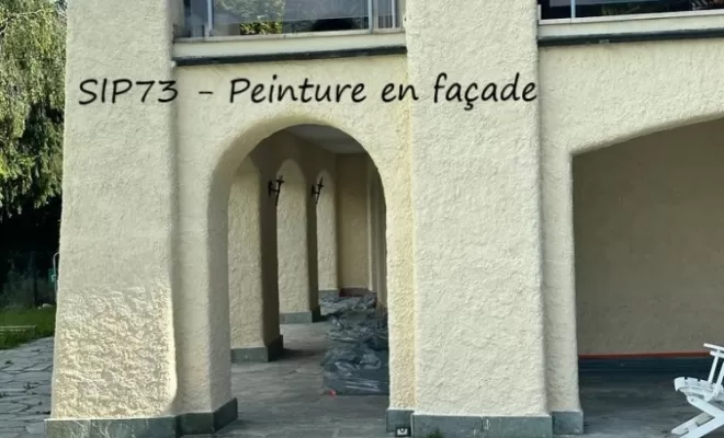 peinture et ravalement de murs extérieur