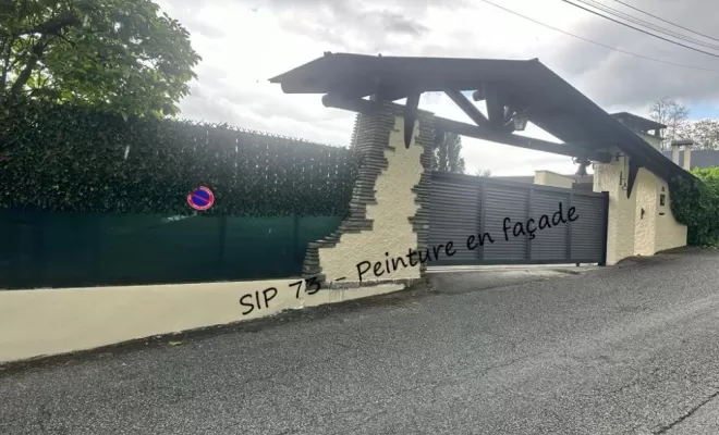 Peinture façade