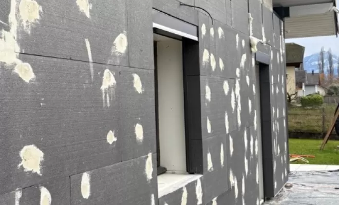 Isolation de murs par l'extérieur à Aix les Bains