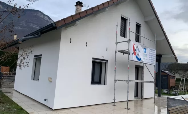 Isolation de murs par l'extérieur à Aix les Bains