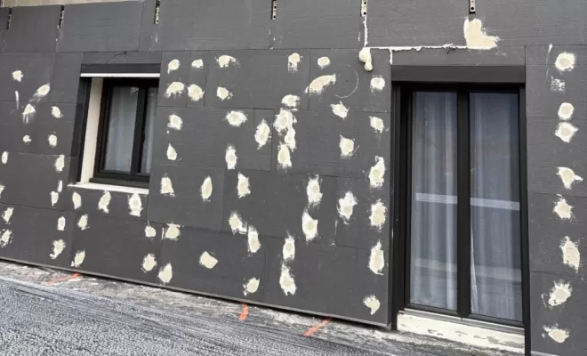 Isolation de murs par l'extérieur à Aix les Bains