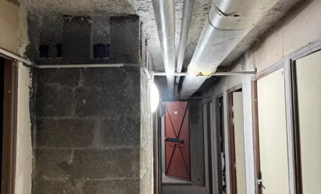 Isolation de plancher bas en résidence à Voiron