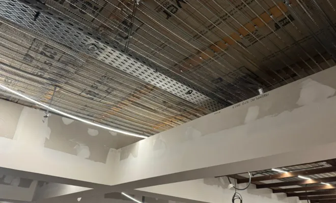 Flocage coupe-feu dans bâtiment commercial proche de Chambéry par SIP