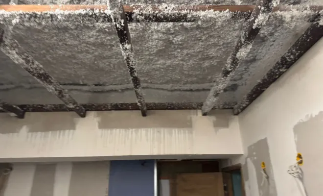 Flocage coupe-feu dans bâtiment commercial proche de Chambéry par SIP