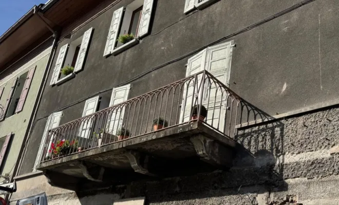 Sablage balcon par SIP Société d'Isolation Projetée à Chambéry