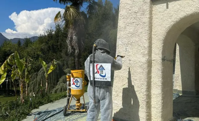 Sablage des surfaces par SIP proche d'Annecy