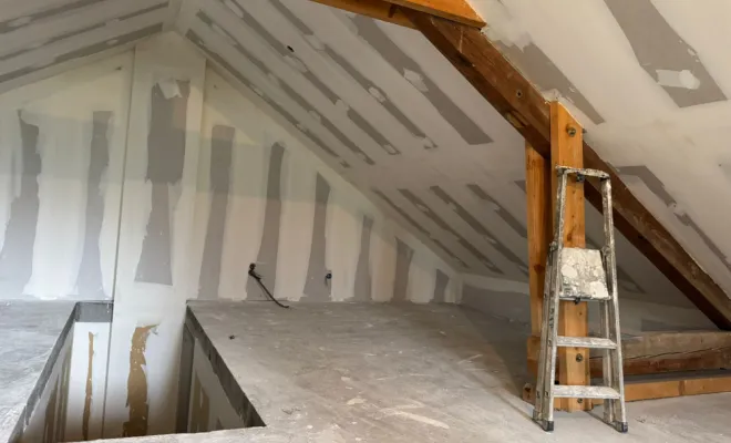 Isolation de Rampant de toiture au Porte de Savoie, Chambéry, Société d’Isolation Projetée